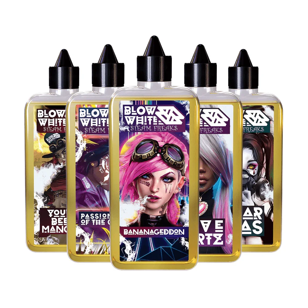 Blow White Steam Freaks 100ml Shortfill