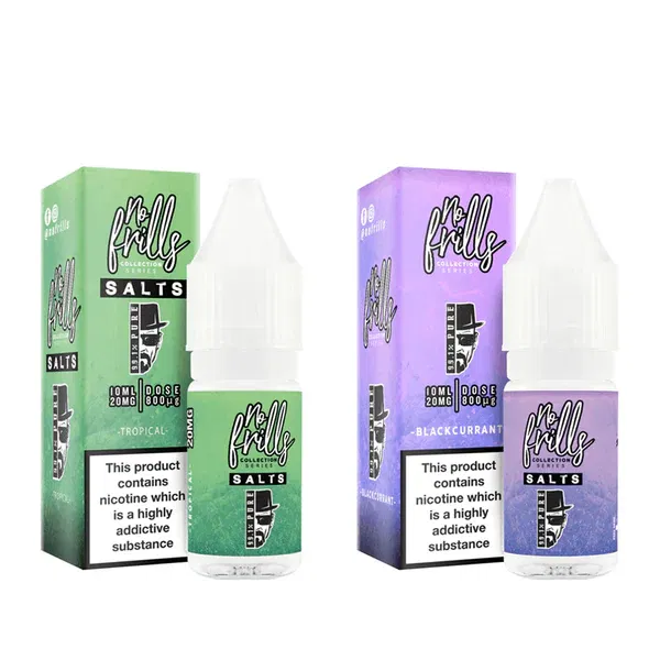 No Frills 99.1% Pure 10ml Salts