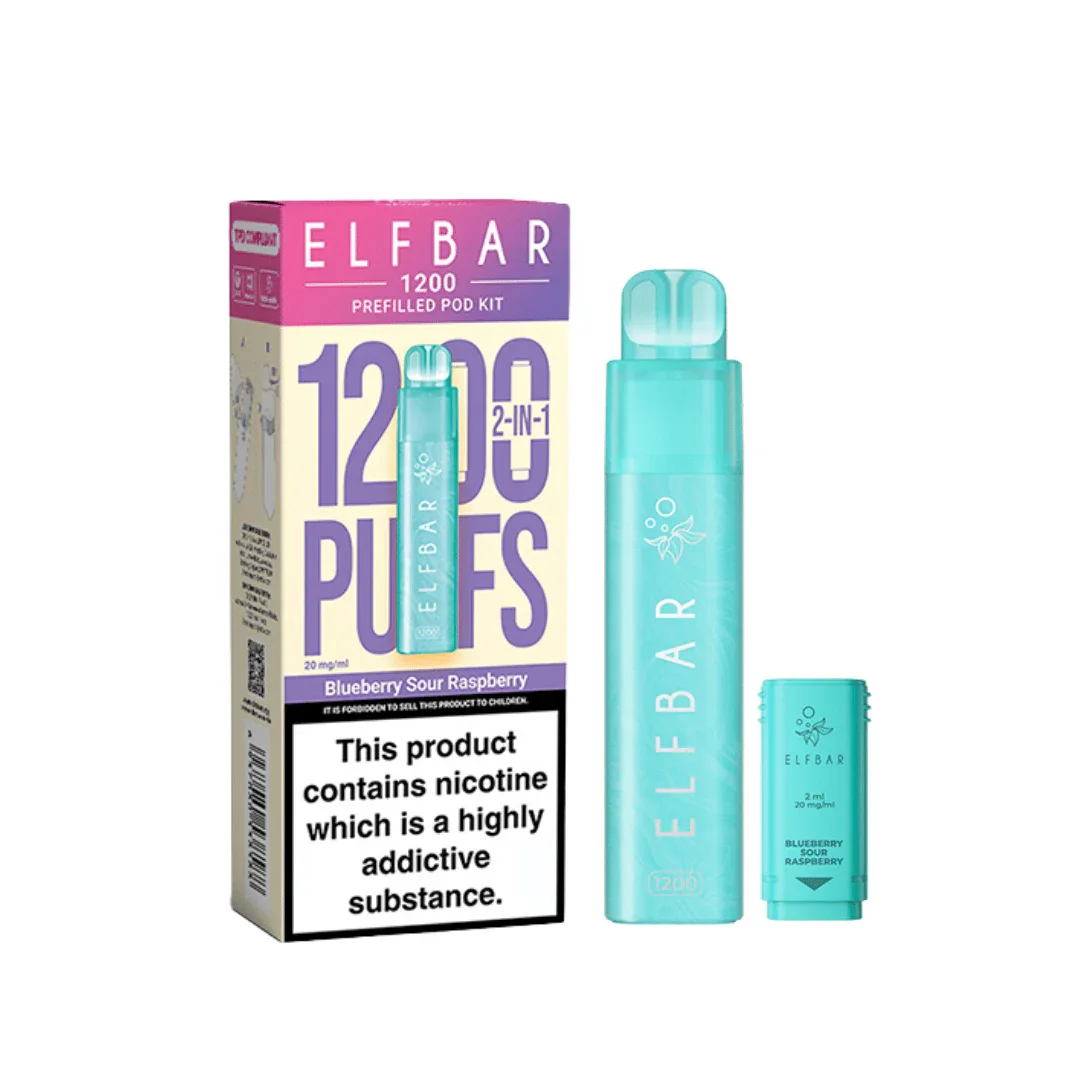 Elf Bar 1200 Prefilled Pod Vape Kit