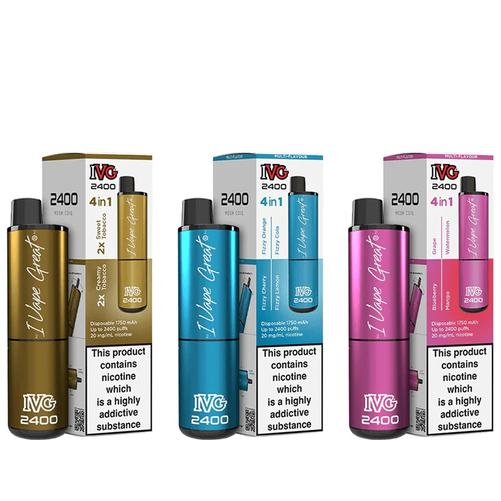 IVG 2400 Disposable Pod Kit *4-in-1 Edition*