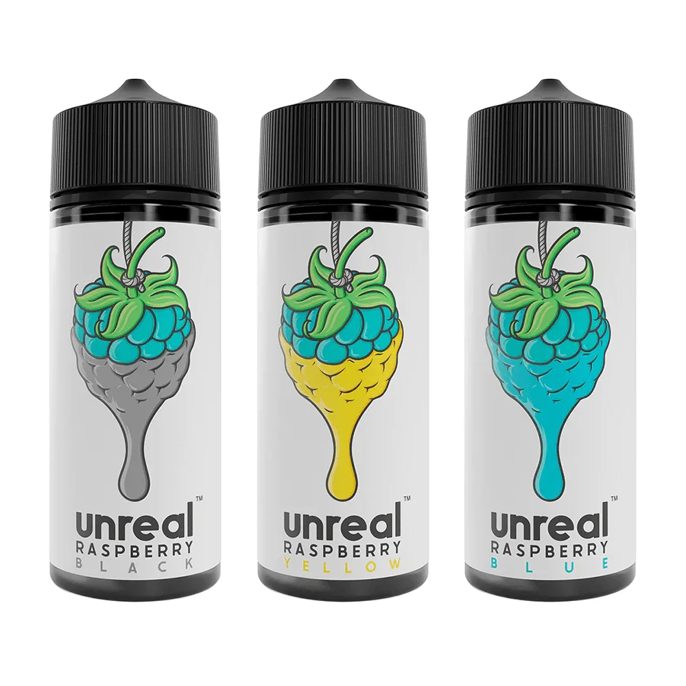 Unreal Raspberry 100ml Shortfill