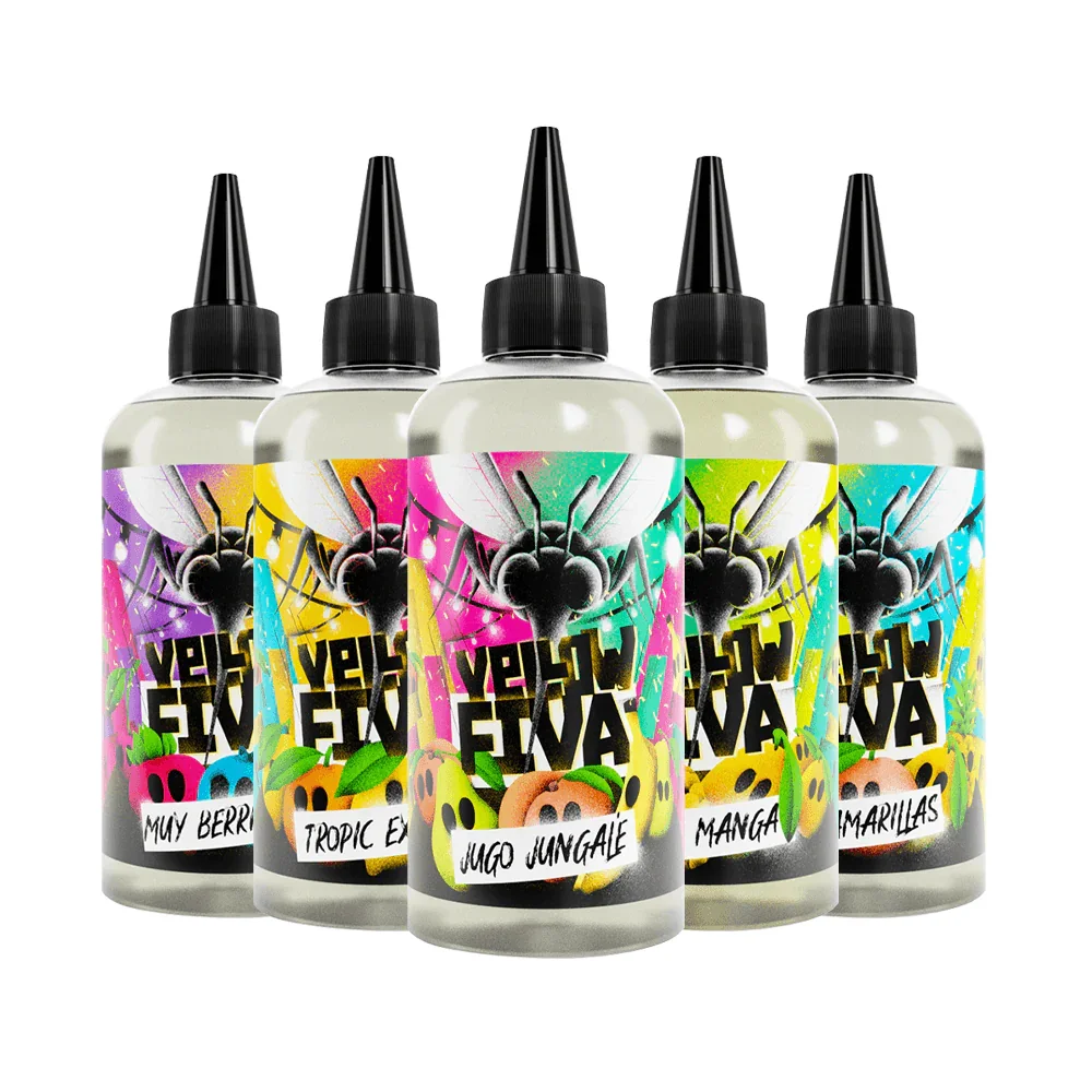 Yellow Fiva 200ml Shortfill