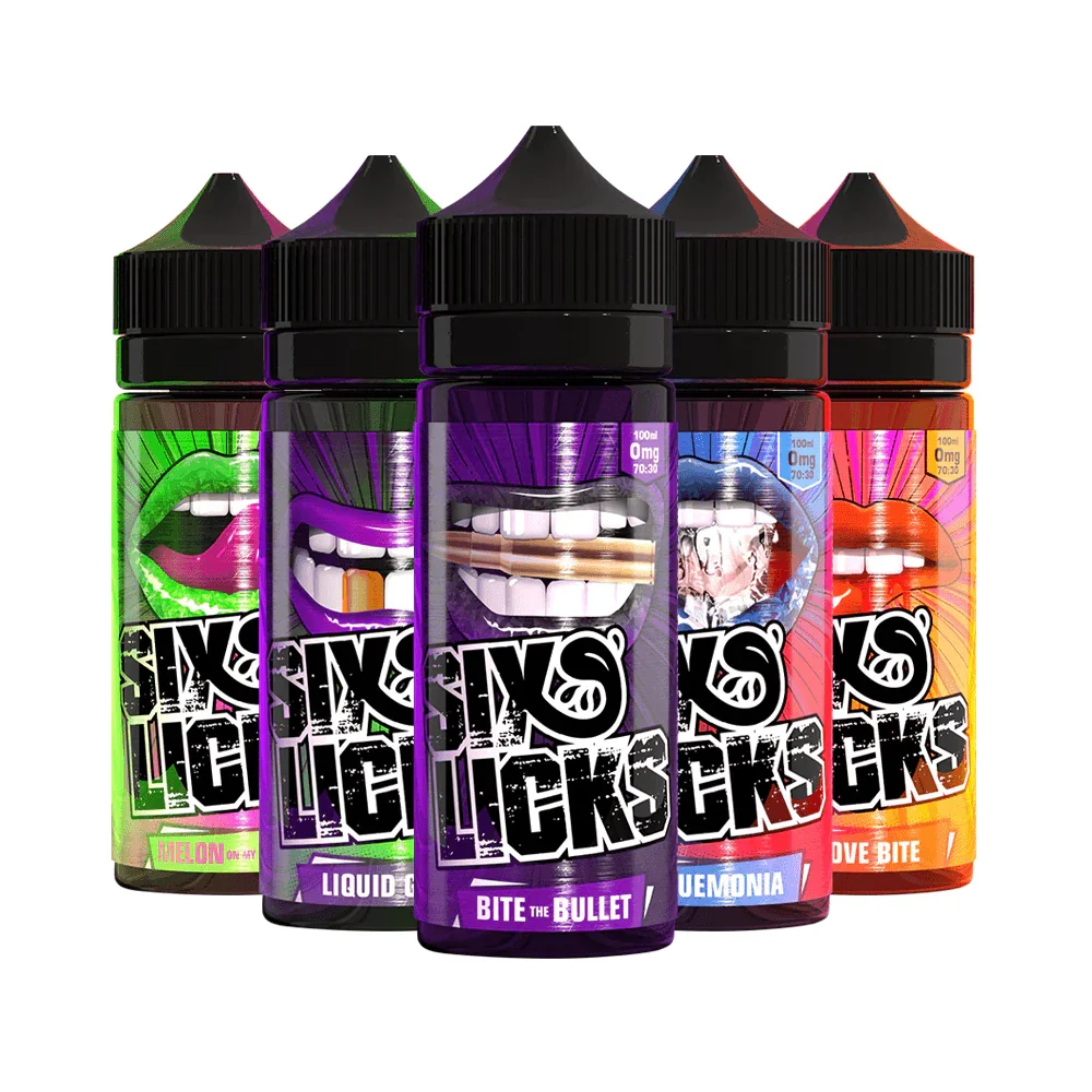 Six Licks 100ml Shortfill