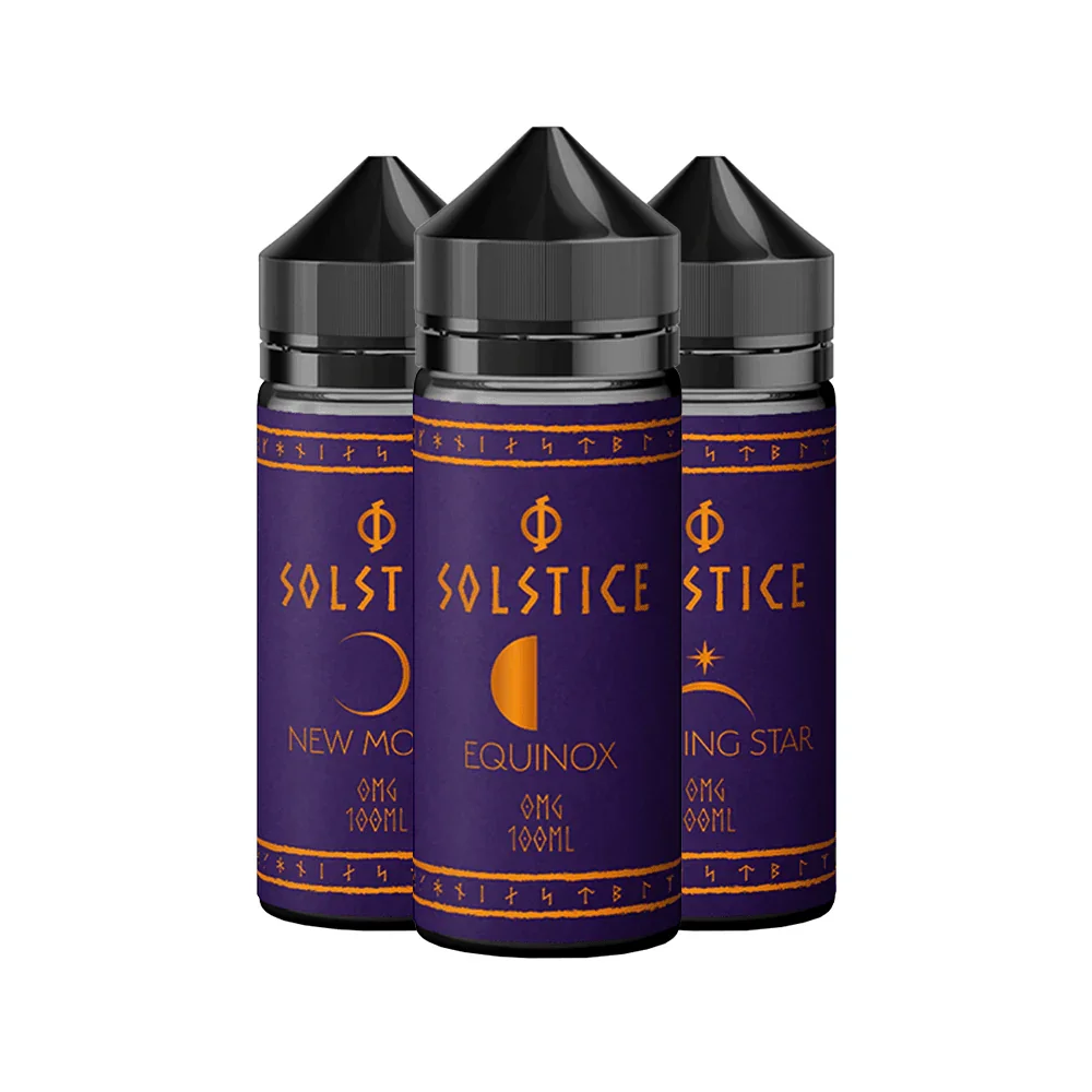 Wick Liquor Solstice 100ml Shortfill