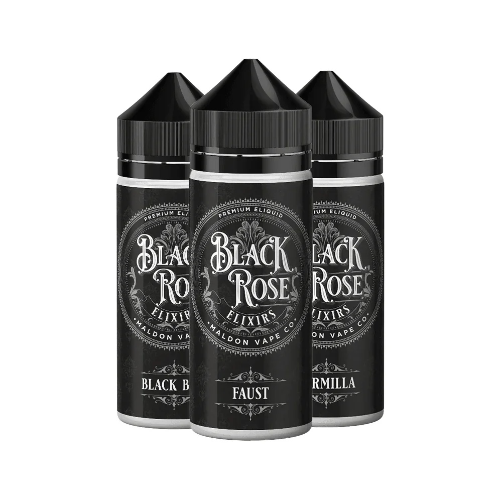 Wick Liquor Black Rose Elixirs 100ml Shortfill