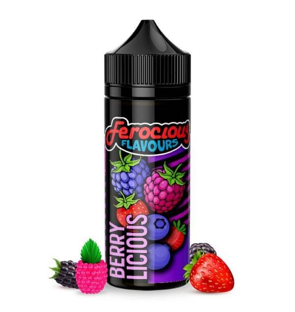 Image of Berrylicious 70/30 E-Liquid Ferocious