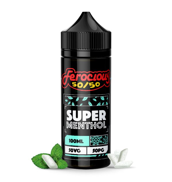 Image of Super Menthol 50/50 E-Liquid Ferocious