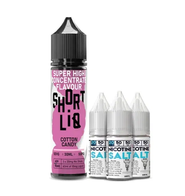 Image of Cotton Candy 50/50 E-Liquid ShortLiQ