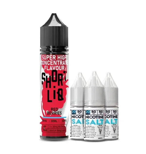 Image of Red Berries 50/50 E-Liquid ShortLiQ