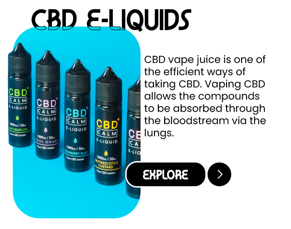 CBD Liquids Banner