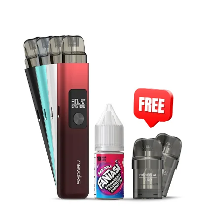 Image of Nevoks Feelin AX with 10ml Salt & 2 Free Pods Vape Pack