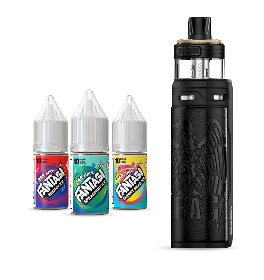 Image of Drag S & Bar Juice Vape Starter Pack