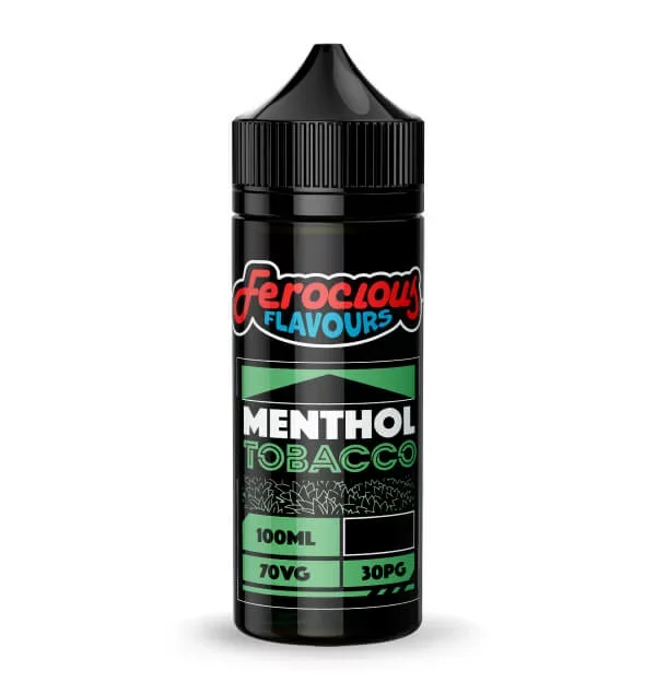 Image of Menthol Tobacco 70/30 E-Liquid Ferocious - 0mg - 100ml