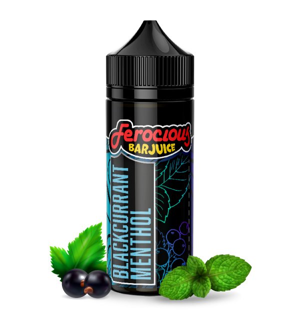 Image of Blackcurrant Menthol 50/50 E-Liquid Ferocious Bar Juice