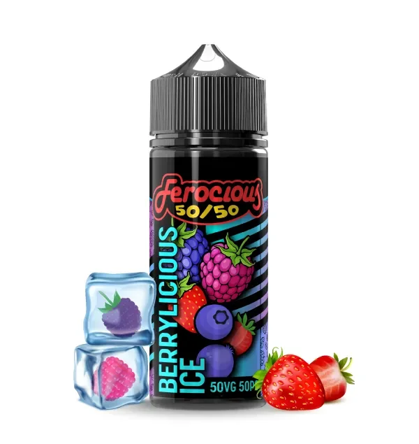 Image of Berrylicious Ice 50/50 E-Liquid Ferocious