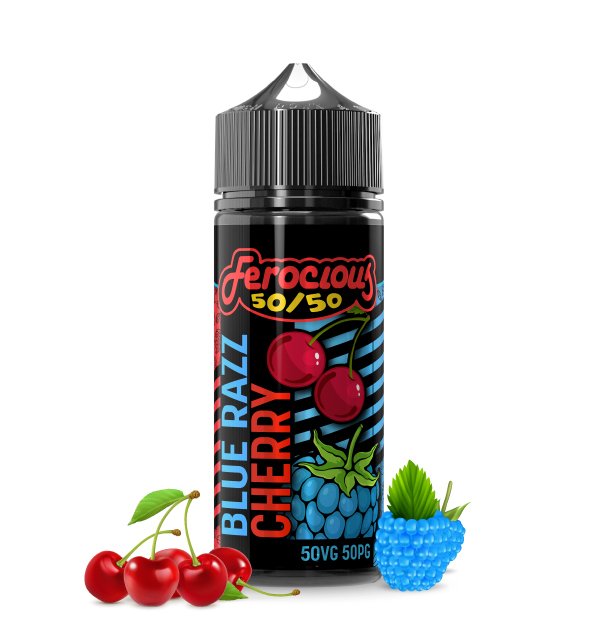 Image of Blue Razz Cherry 50/50 E-Liquid Ferocious