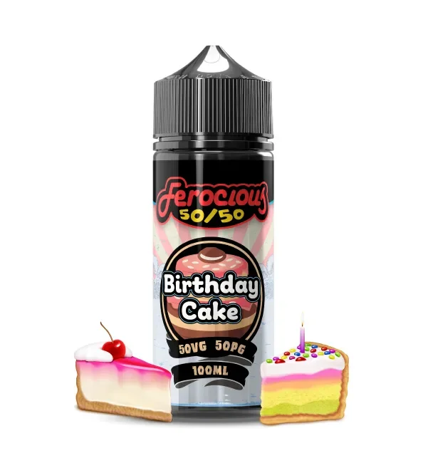 Image of Birthday Cake 50/50 E-Liquid Ferocious