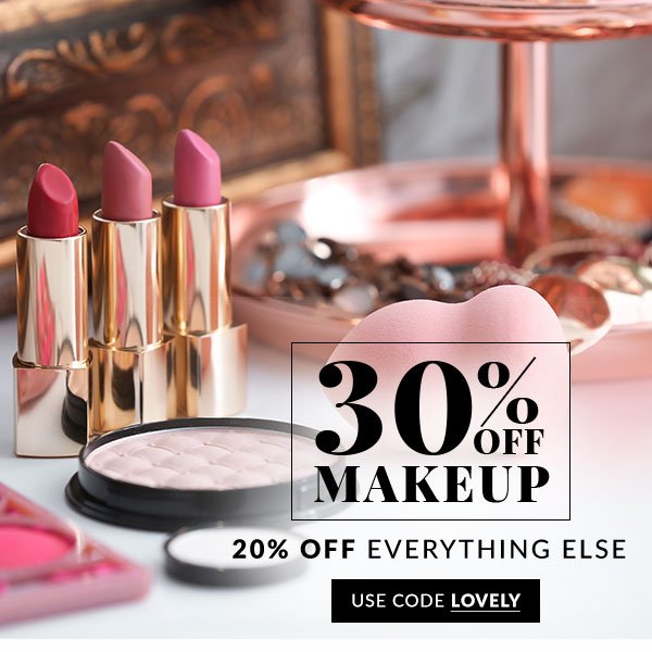 25% OFF NEXT ORDER - 30% OFF MAKEUP - SHOP NOW