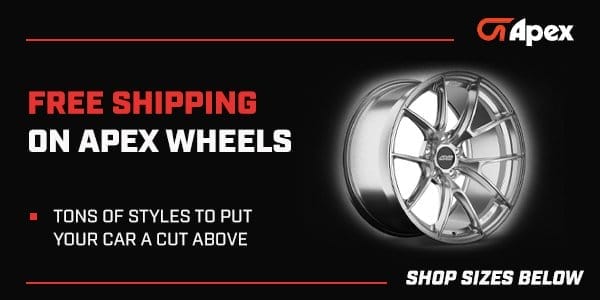 Free Shipping on APEX Wheels!