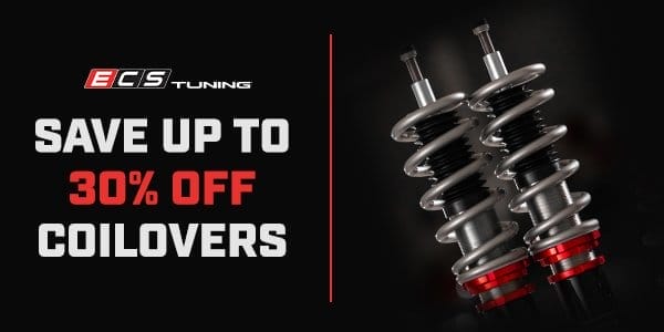 Up to 30% off ECS coilovers