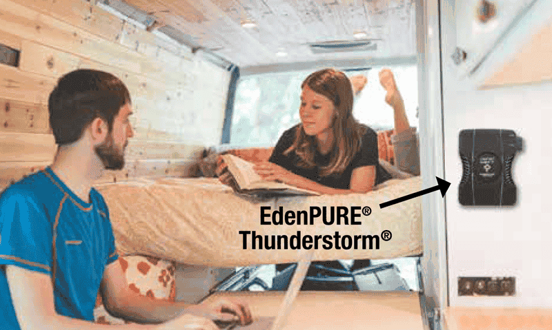 EdenPURE Oxileaf II Thunderstorm Air Purifier