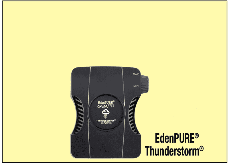 EdenPURE Oxileaf II Thunderstorm Air Purifier