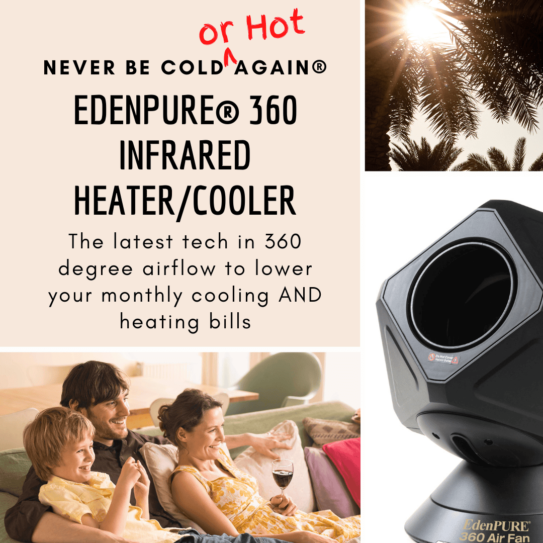 EdenPURE® 360 Infrared Heater/Cooler