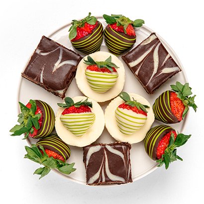 <b>Shamrock Dessert Platter</b>