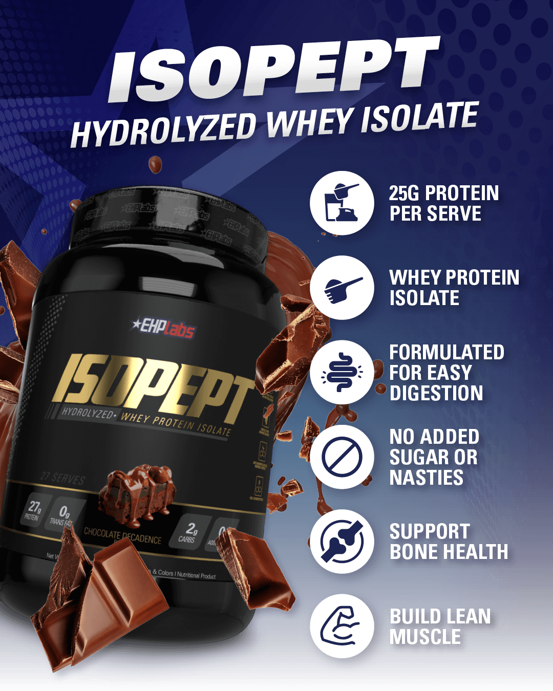 On the flip side, IsoPept contains only Hydrolyzed Whey Isolate, making it easily absorbable by your body. \xa0 This makes it perfect for post-training intake, fueling and replenishing fatigue muscles 💪 \xa0 So, if you're someone who trains frequently, IsoPept is for you!