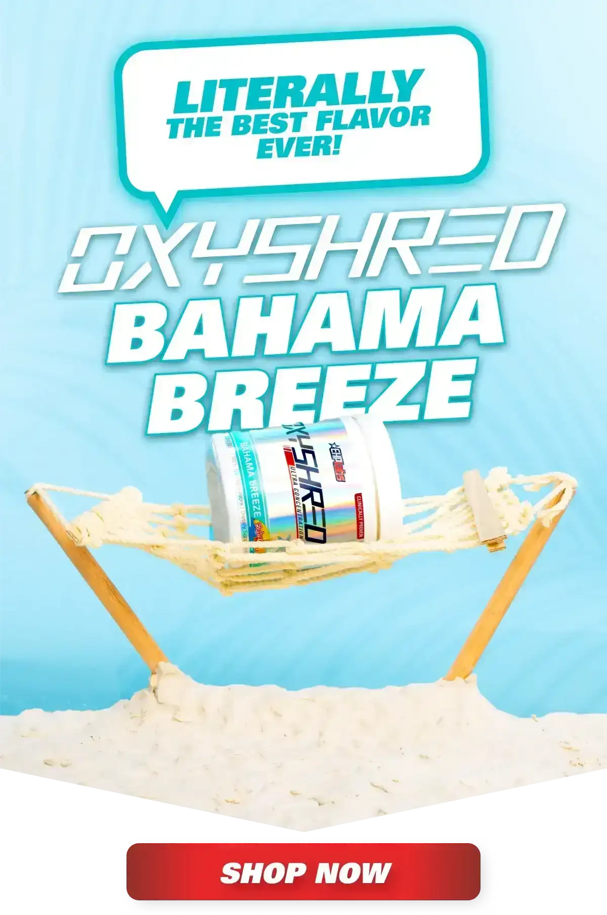 Have you tried our NEW OxyShred Bahama Breeze? If you haven't, let us tell you, you're missing out! And if that's not enough to convince you to try our most refreshing, fruity flavor yet then we'll let our very own customers do the talking! 🗣️🗣️ See what they have to say about Bahama Breeze below and try it for yourself!