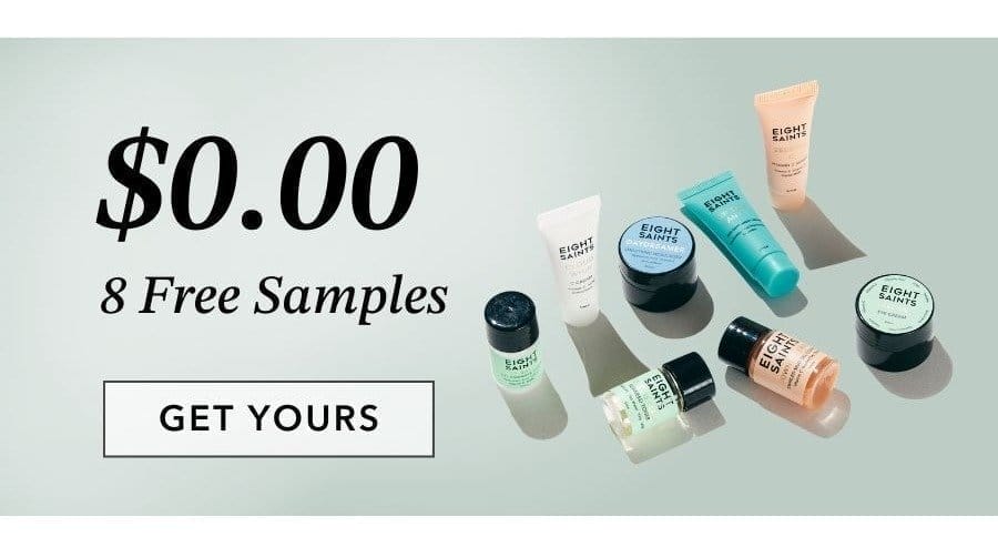 Get 8 free samples