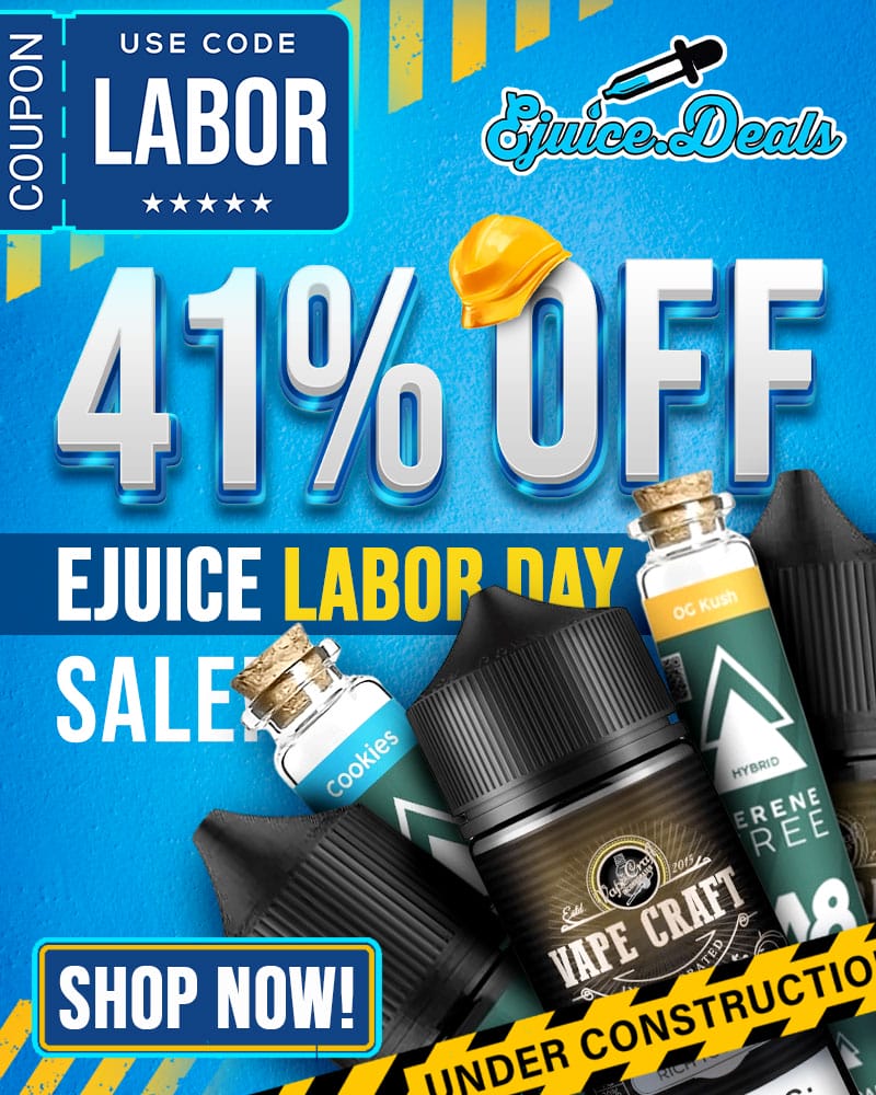 41% OFF ejuice