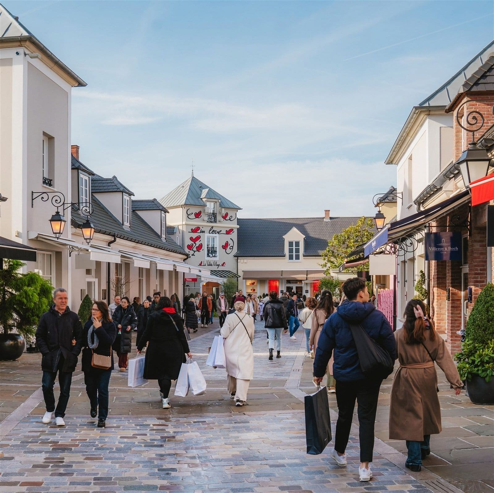 Just 40 minutes outside of Paris, the complex offers a retail experience unlike any other.