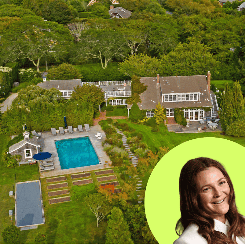 Drew Barrymore Just Listed Her Hamptons Home for \\$8.4 Million
