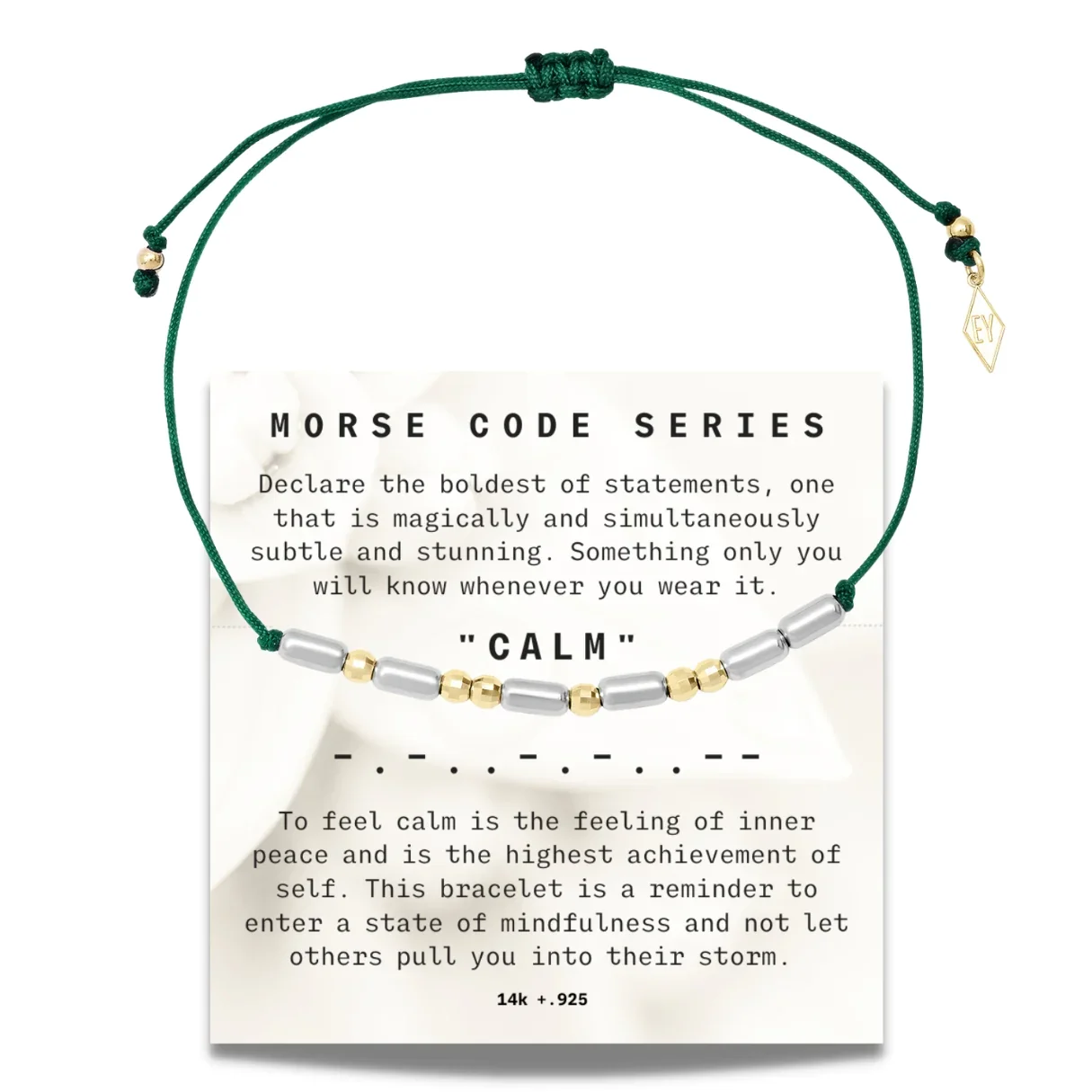 Image of "Morse Code" Series CALM Bracelet