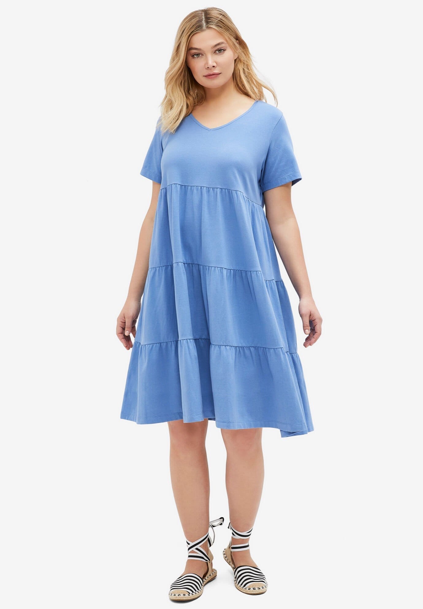 Tiered Tee Dress\ufeff