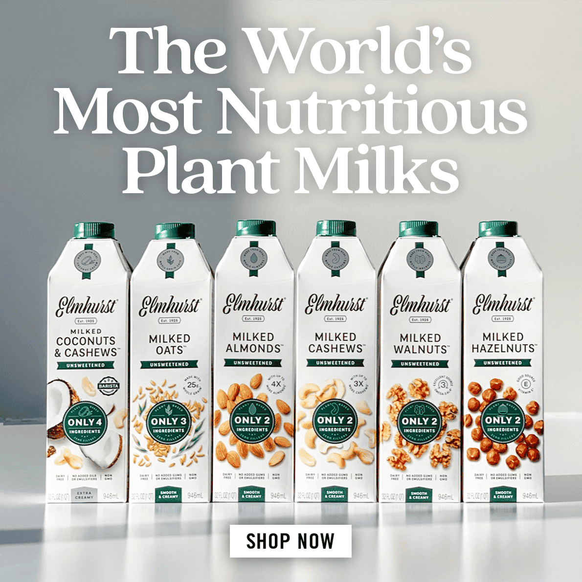 The World's Most Nutritious Plant Milks