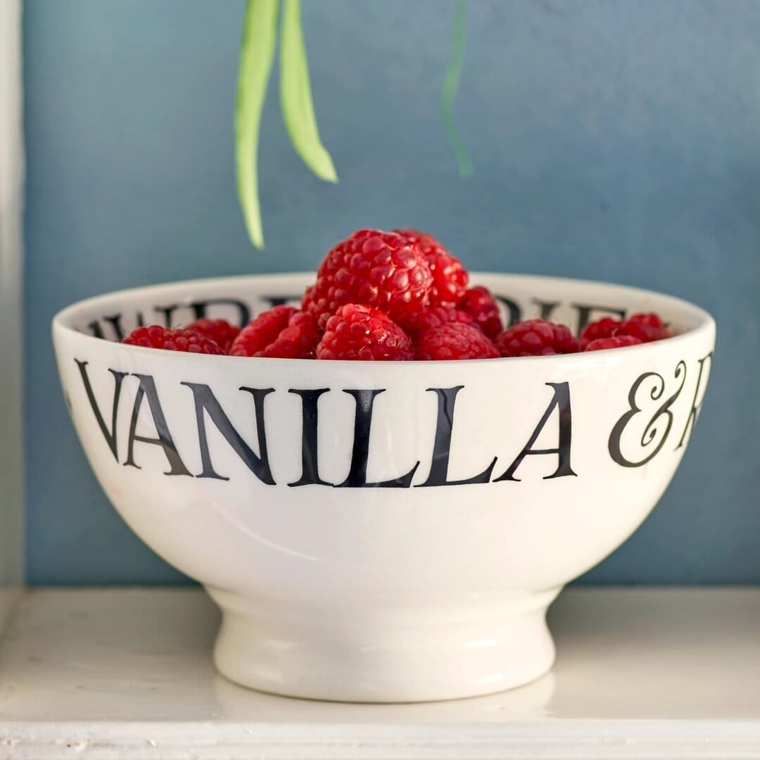 Strawberries & Cream French Bowl 