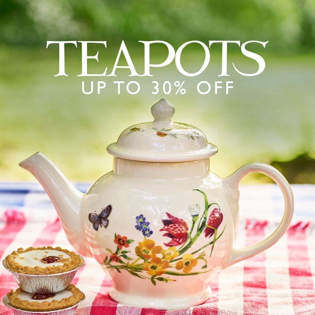 Teapots Up to 30% Off