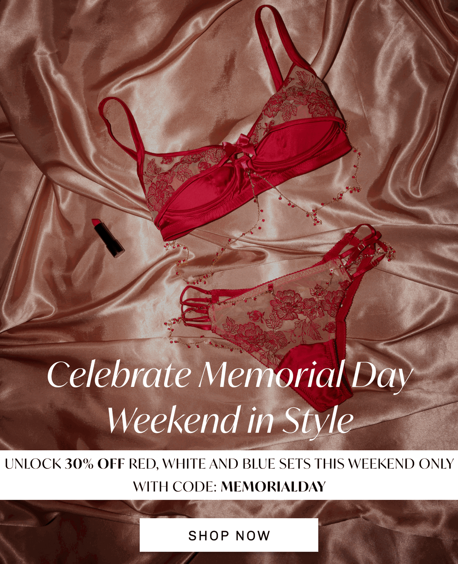 Celebrate Memorial Day Weekend in Style