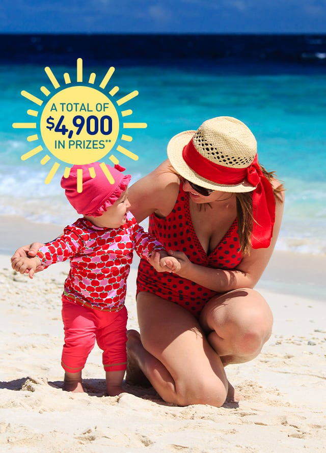 July 2024 Sweepstakes - A Total of \\$4,900 in Prizes. Enter now.