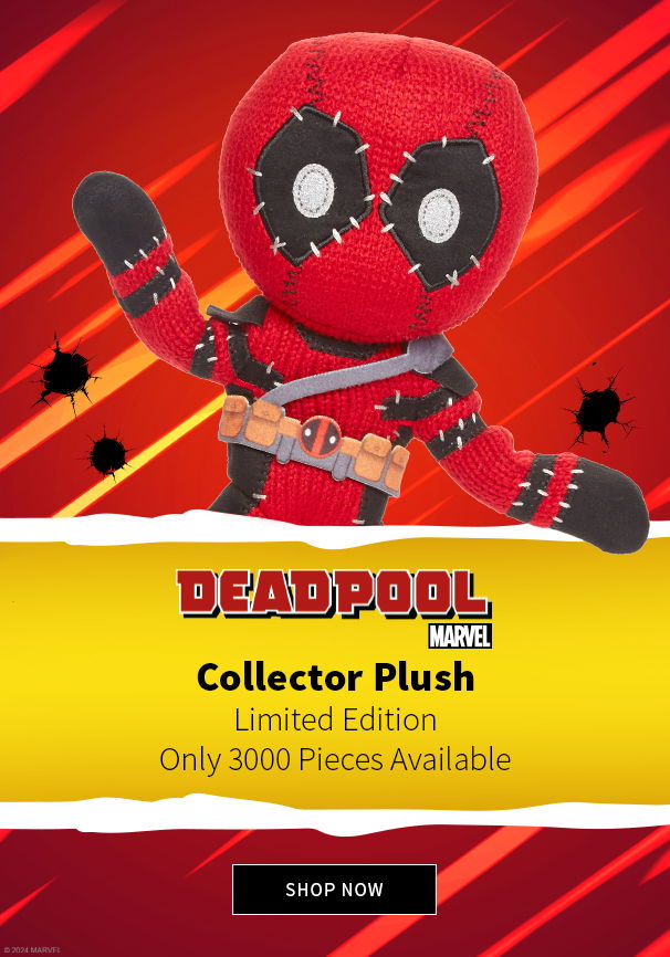 Deadpool Marvel Collector Plush Limited Edition Only 3000 Pieces Available Shop Now