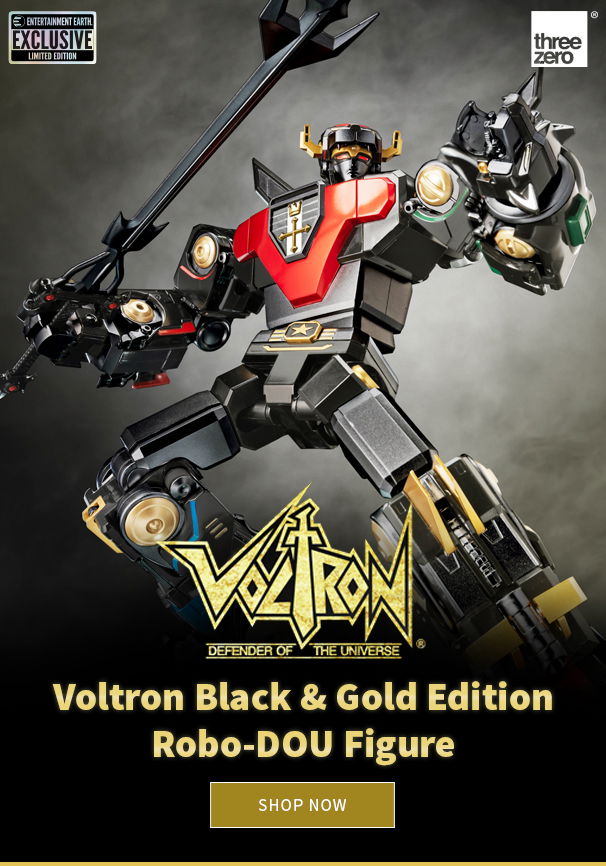 Voltron Black & Gold Edition Robo-DOU Figure