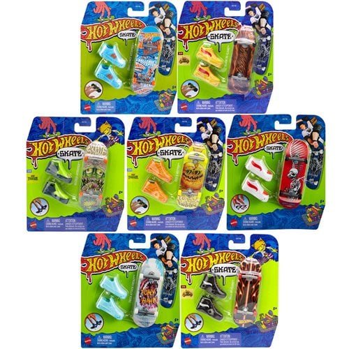 Hot Wheels Skate Fingerboard Singles 2024 Mix 5 Random 4-Pack