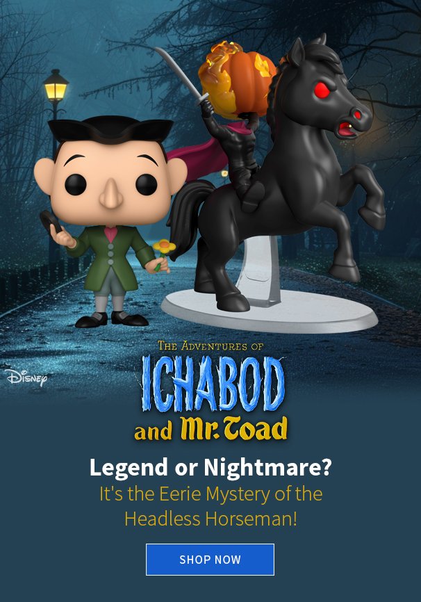 The Adventures of Ichabod and Mr. Toad Legend or Nightmare? It's the Eerie Mystery of the Headless Horseman! 