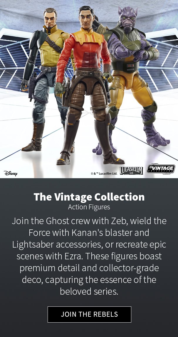 Join the Ghost crew with Zeb, wield the Force with Kanan's blaster and Lightsaber accessories, or recreate epic scenes with Ezra. These figures boast premium detail and collector-grade deco, capturing the essence of the beloved series.