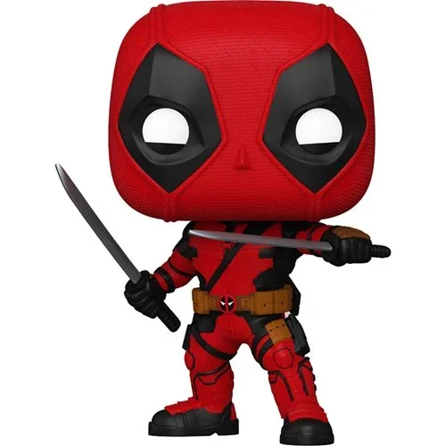 Deadpool & Wolverine Deadpool with Swords Funko Pop! Vinyl Figure #1362