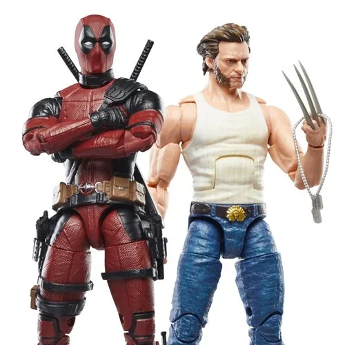 Deadpool Legacy Marvel Legends 6-Inch Action Figures Wave 1 Set of 2