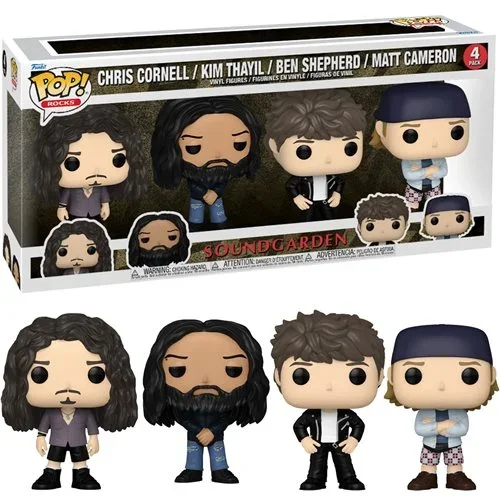 Soundgarden Funko Pop! Vinyl Figure 4-Pack