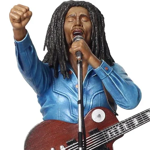 Bob Marley Live at the Rainbow Theatre 1977 Concert Posed Figure